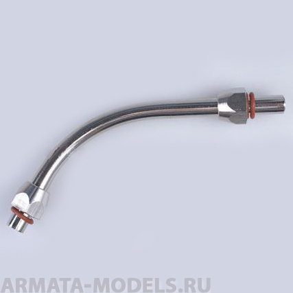 8117 Переходник гайка M12x1 - трубка - гайка M12x1 (головка компрессора 1203 II - ресивер) комплект с прокладками 8117 Переходник гайка M12x1 - трубка - гайка M12x1 (головка компрессора 1203 II - ресивер) комплект с прокладками