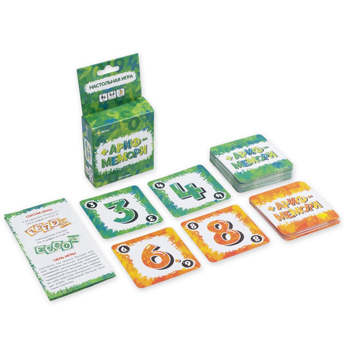 BG12047EUR Игра настольная Арифмемори BG12047EUR Игра настольная Арифмемори