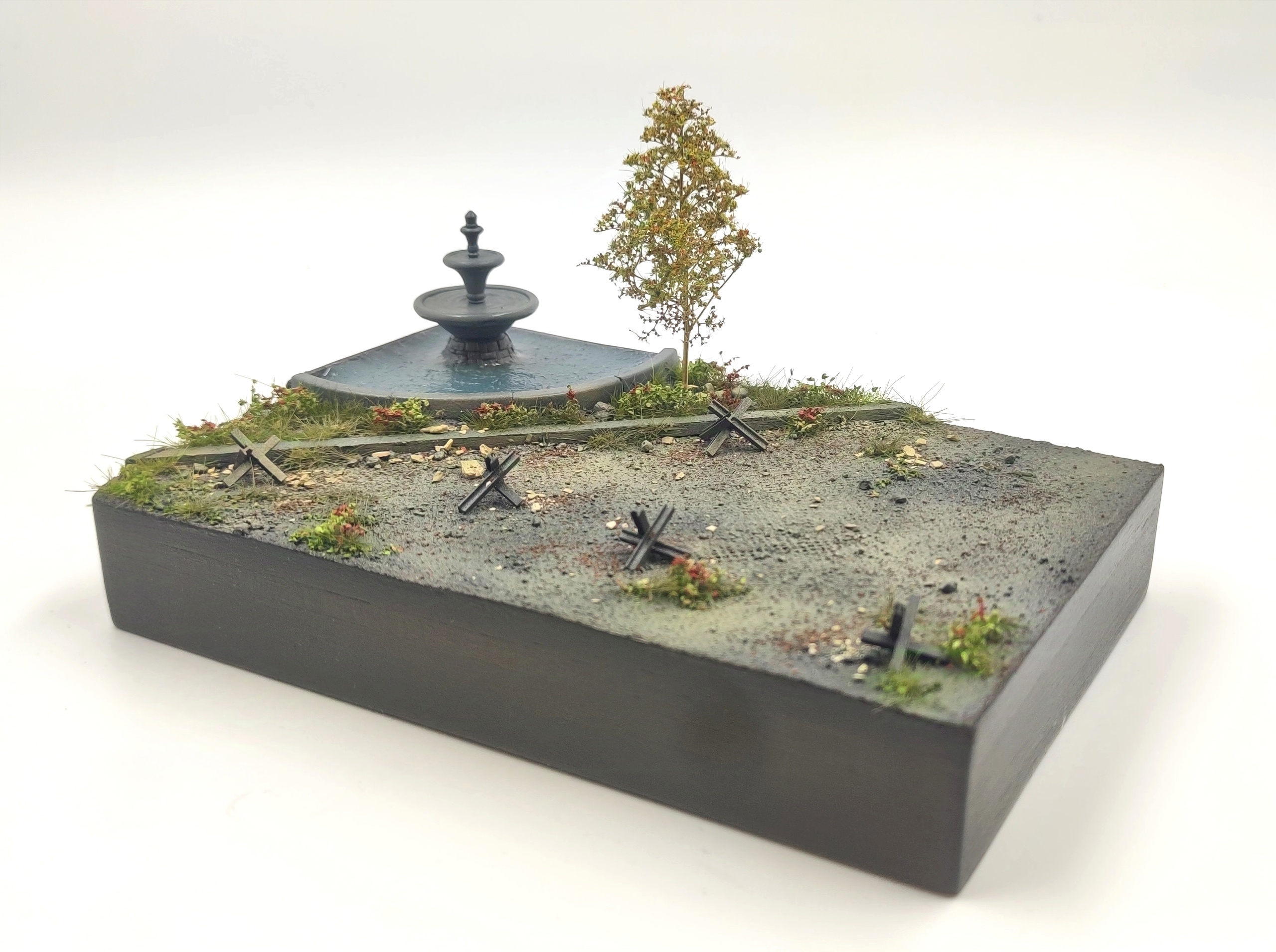 HE-72096 Подставка не тронутый фонтан Размер 30*13см