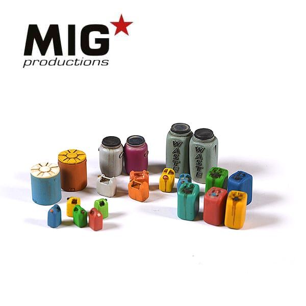 MP35-411 Сборная модель аксессуаров из пластика Disposable Barrels & Cans MP35-411 Сборная модель аксессуаров из пластика Disposable Barrels & Cans