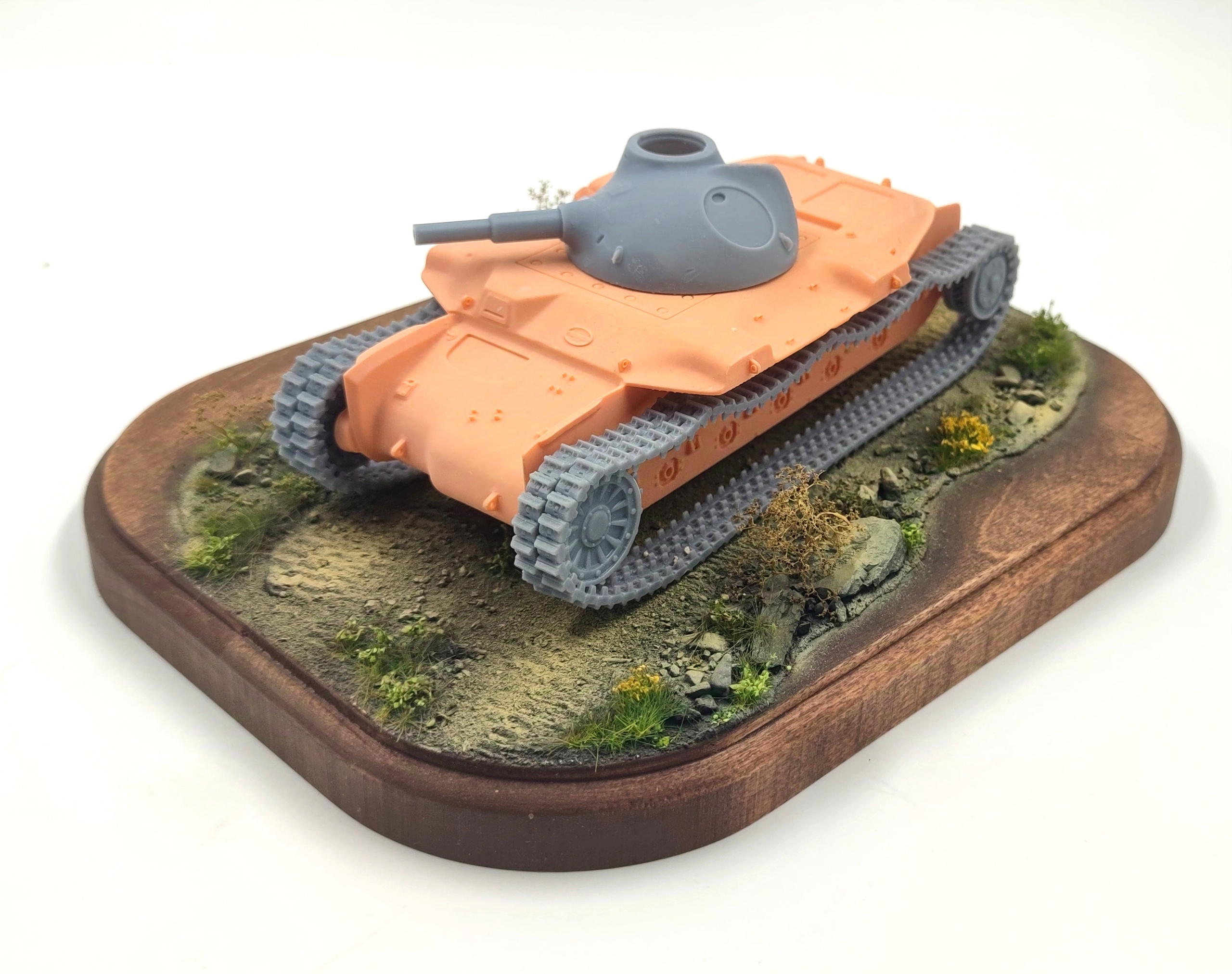 HE-35109 Подставка сухая дорога (Деревянная основа) Размер 25*20см