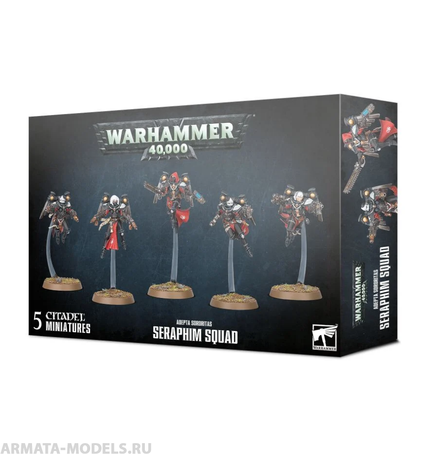 52-27 Набор Адепта Сороритас. Отряд Серафим (Adepta Sororitas Seraphim Squad) (2021) 52-27 Набор Адепта Сороритас. Отряд Серафим (Adepta Sororitas Seraphim Squad) (2021)