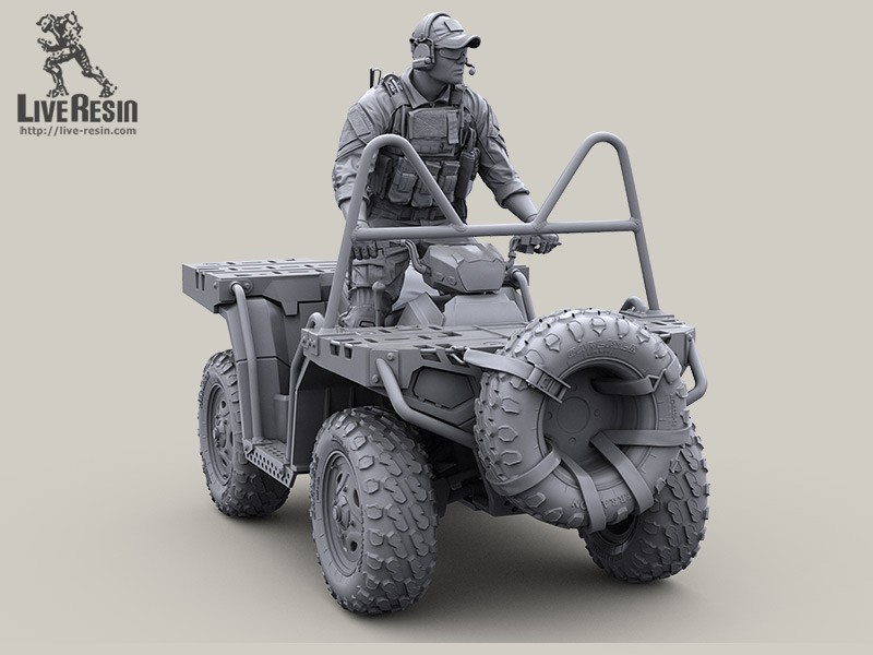 LRE35321 Запасные колеса на военный квадроцикл Polaris MV 850 для крепления на бампер