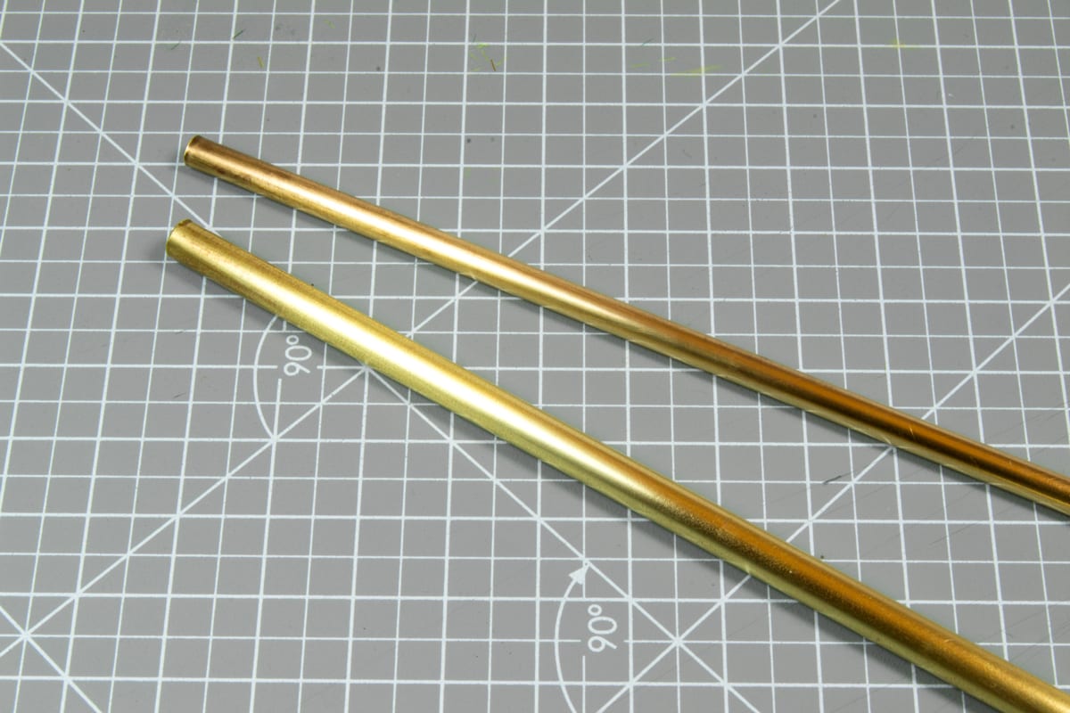 AK9115 Трубочка латунная BRASS PIPES 1,6mm, 5 units