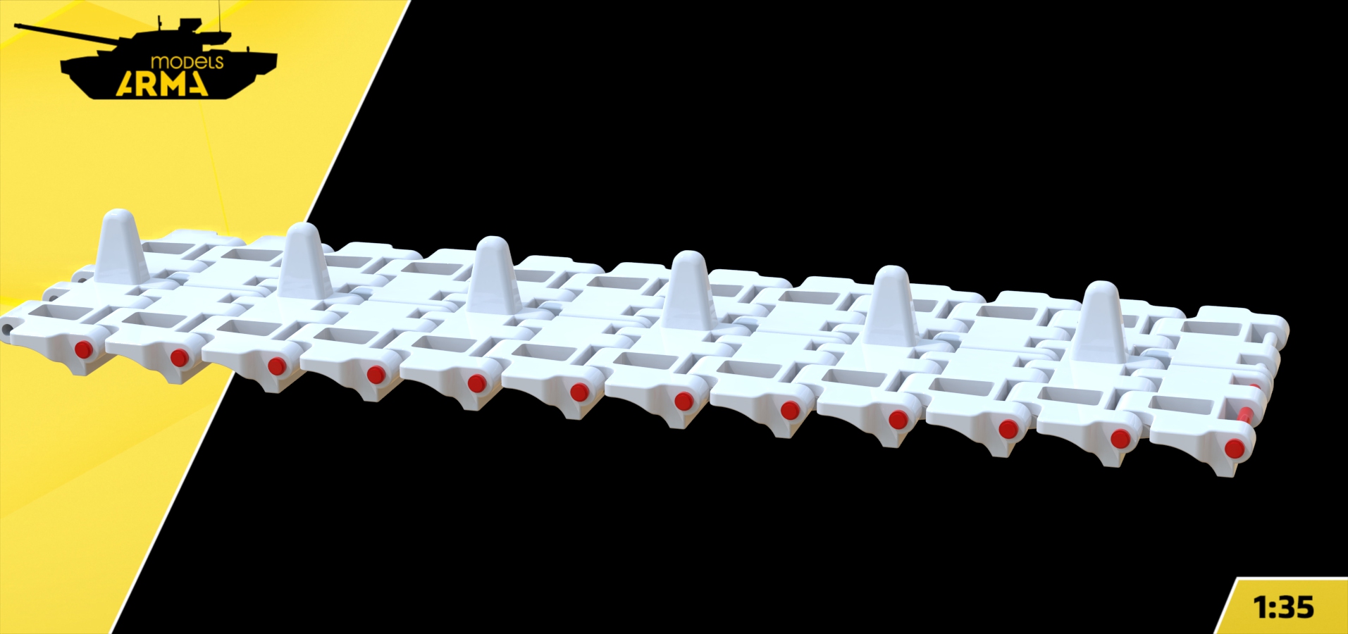 AM35981 Наборные 3D траки (Не для свободной продажи)