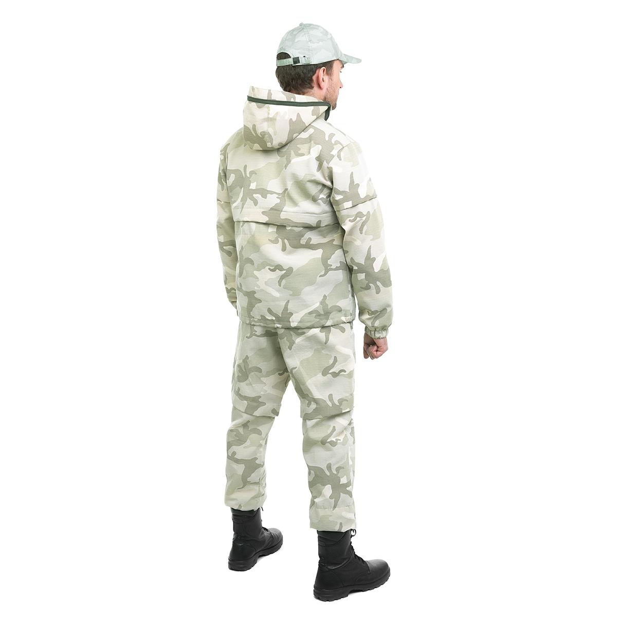 Костюм летний противоэнцефалитный СТОП-КЛЕЩ, цв.Бежевый Камуфляж р.48-50/176 Helios