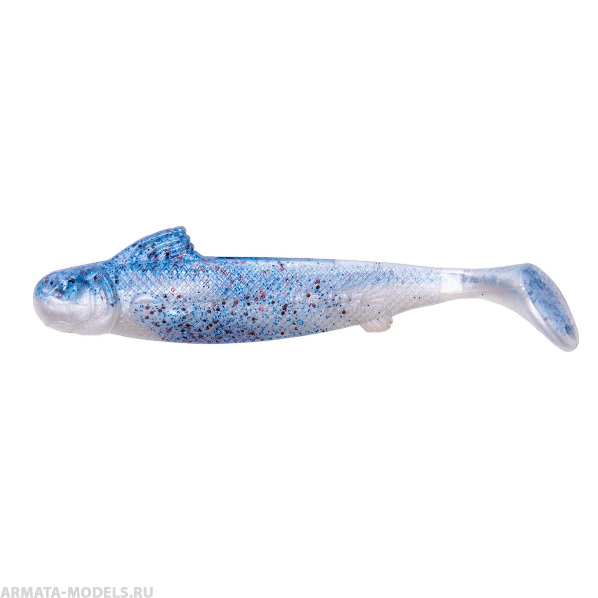 Виброхвост Jap 3,15"/8 см Blue Fish 7шт. (HS-32-052) Helios Виброхвост Jap 3,15"/8 см Blue Fish 7шт. (HS-32-052) Helios