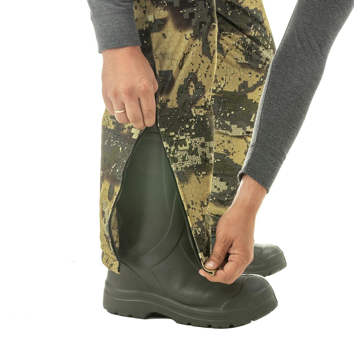 Костюм охотника зимний Салаир Комфорт, цв.Бежевый КМФ, Алова р.60-62/182-188 Helios