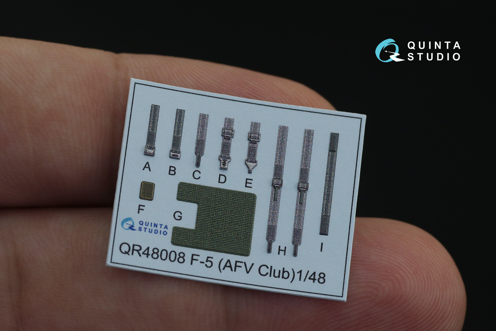 QD48211 3D Декаль интерьера кабины F-5E-3 Tiger II (AFV Club)