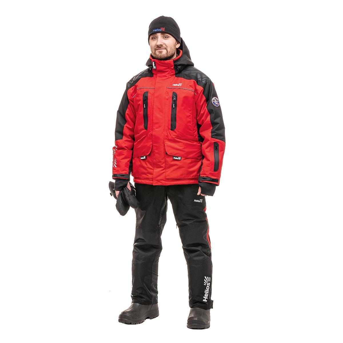 Костюм утепленный ЧЕМПИОН -20, цв.красный р.3XL 15/15 К  (T-KSCH-3XL-56/182-R) Helios