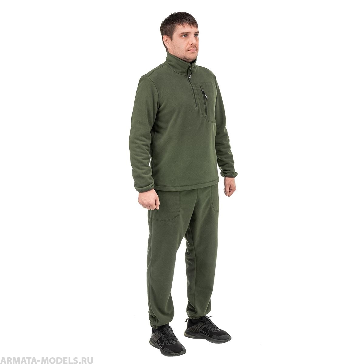 Костюм флисовый Антарес, цв.хаки р.60-62/182-188 (T-KS-FA-5XL2) Helios