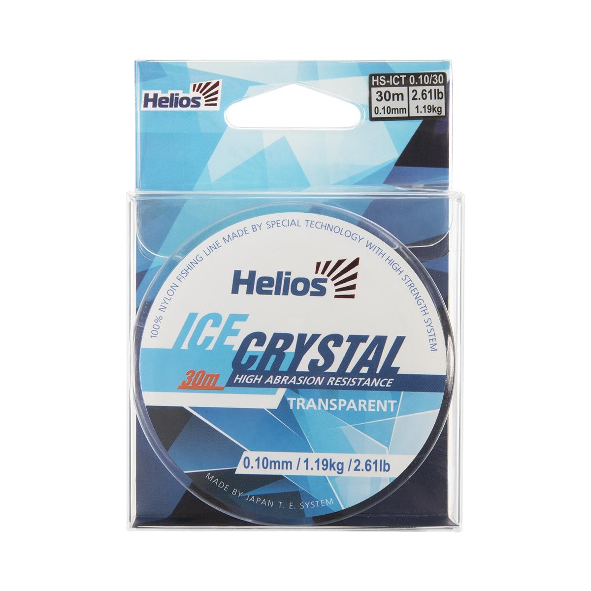 Леска ICE CRYSTAL Nylon Transparent 0,10mm/30 (HS-ICT 0,10/30) Helios