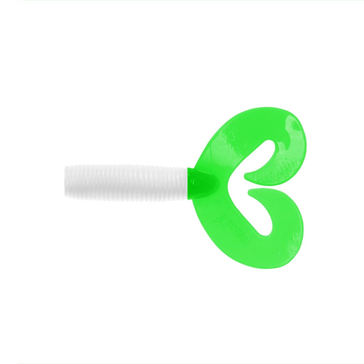 Твистер несъедоб. Credo Double Tail 3,54''/9 см White & Green 100шт. (HS-28-016-N) Helios( цена указана за упаковку, в количестве 100шт.) Твистер несъедоб. Credo Double Tail 3,54''/9 см White & Green 100шт. (HS-28-016-N) Helios( цена указана за упаковку, в количестве 100шт.)