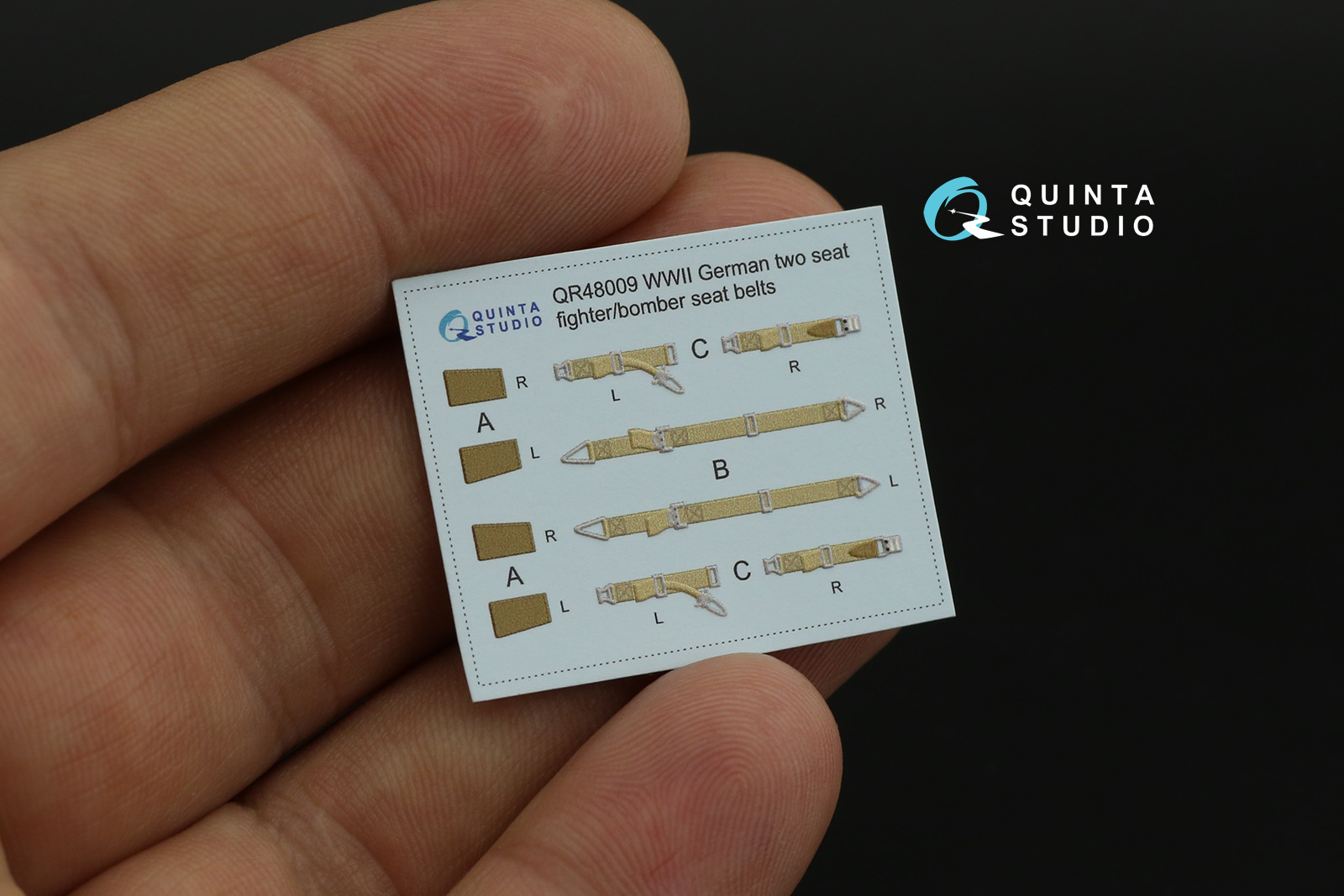 QD48098 3D Декаль интерьера кабины Ju 87B-2/R-2 (Hasegawa)