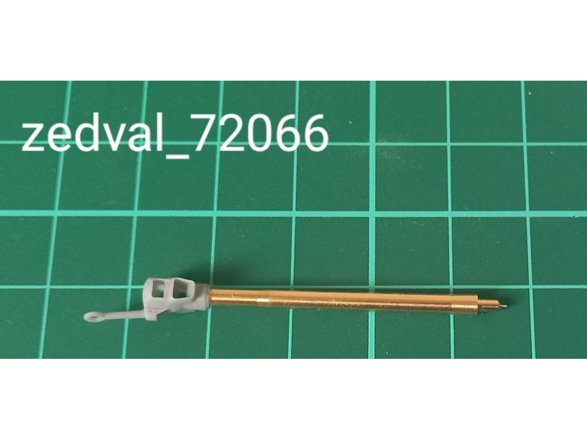 72066 122 мм ствол Д-30 (2А18М)  с дульным тормозом 72066 122 мм ствол Д-30 (2А18М)  с дульным тормозом