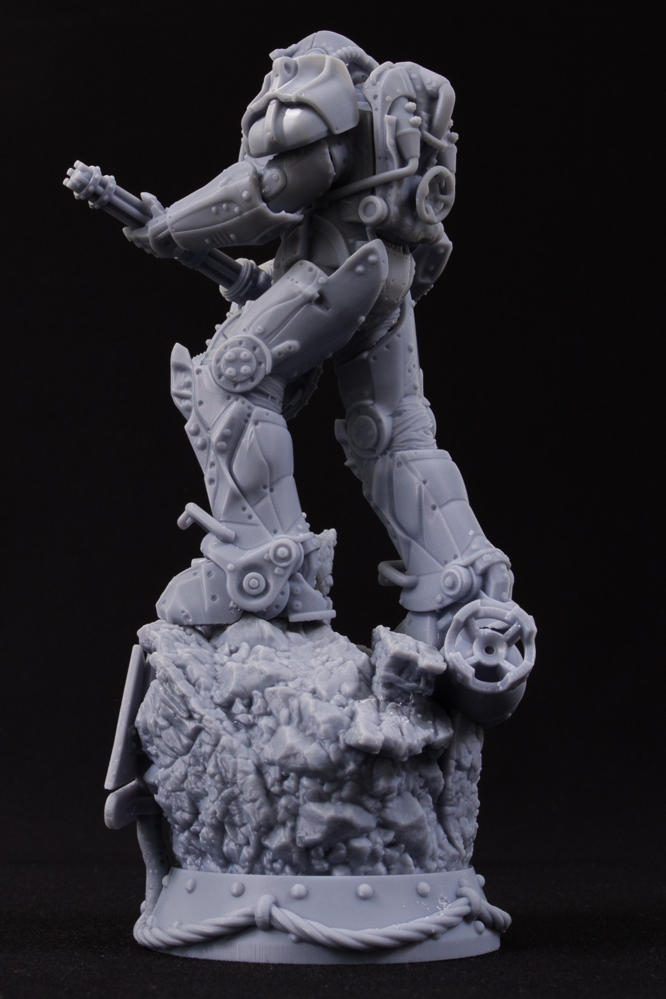 AM1600 Фигура в силовой броне Т-60. Вселенная Fallout Arma Models