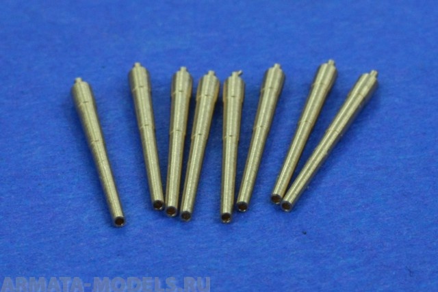 700L03RB Металлические стволы Bismarck, Tirpitz 38cm L/52 SK C/34 8 pcs 700L03RB Металлические стволы Bismarck, Tirpitz 38cm L/52 SK C/34 8 pcs