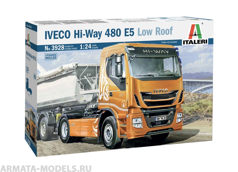 3928ИТ Грузовик IVECO HI-WAY 480 E5 LOW ROOF Italeri 3928ИТ Грузовик IVECO HI-WAY 480 E5 LOW ROOF Italeri