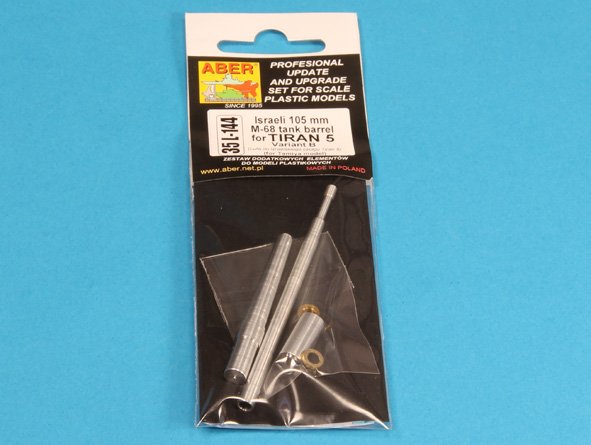 ABR-35-L-144  Дополнения для  Israeli 105 mm M-68 tank barrel for TIRAN 5 - Variant B для Tamiya 1/35 ABR-35-L-144  Дополнения для  Israeli 105 mm M-68 tank barrel for TIRAN 5 - Variant B для Tamiya 1/35