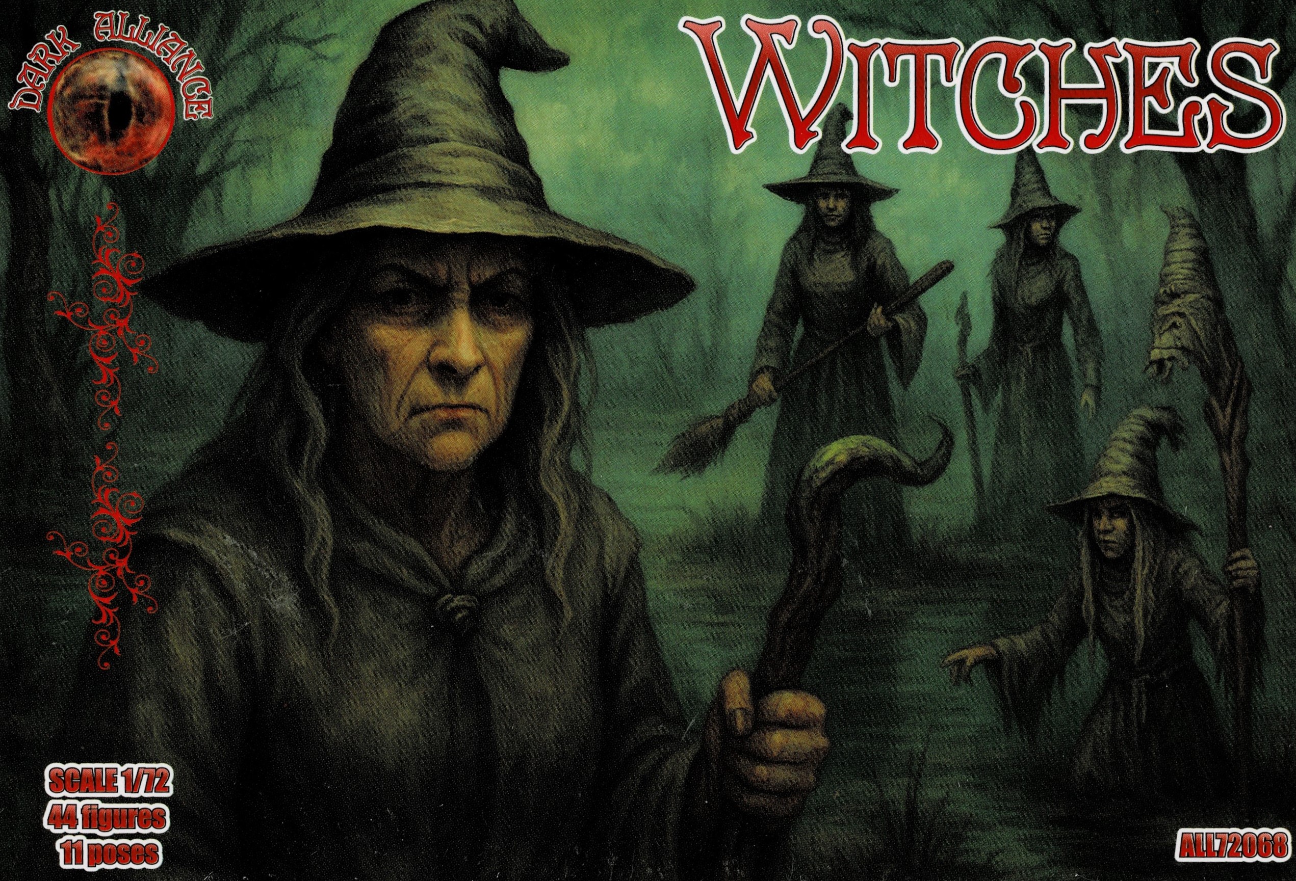 ALL72068 Фигуры Witches, Dark Alliance 1/72 Dark Alliance