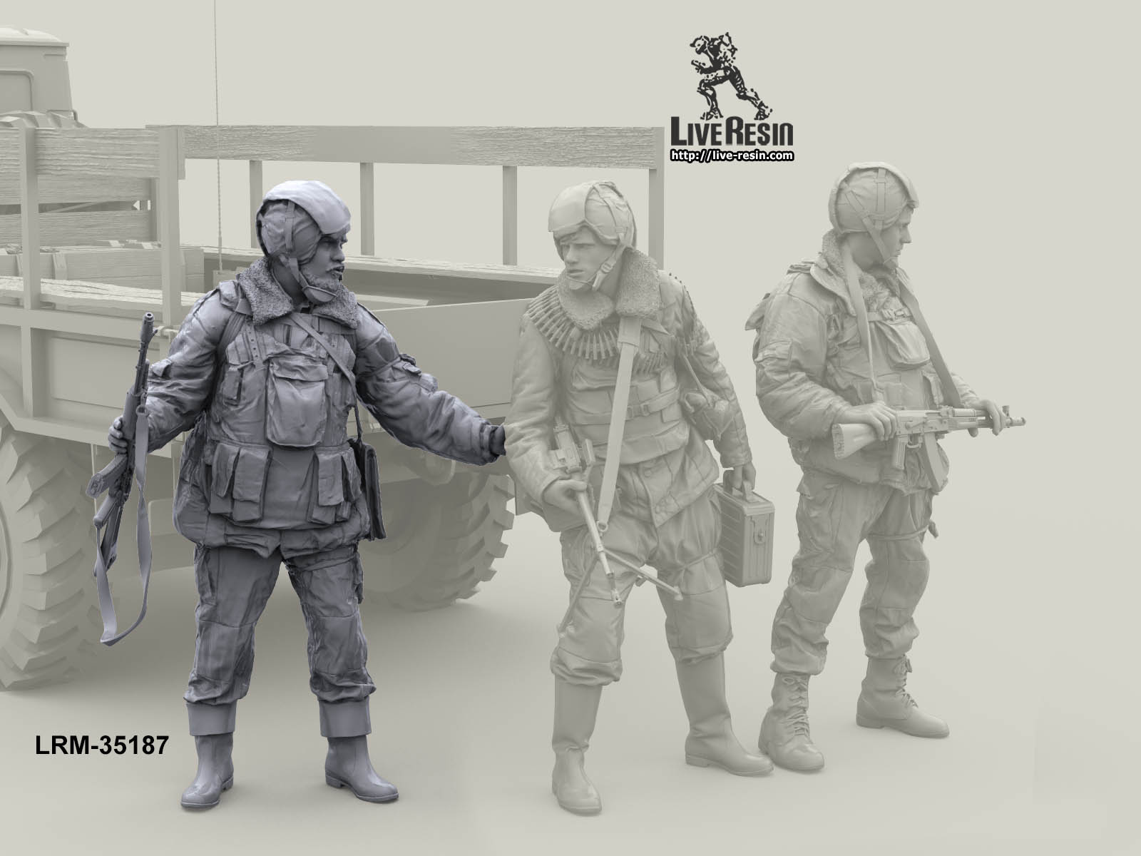 LRM35187 Военнослужащие ВВ, готовятся к атаке - 1 Live Resin