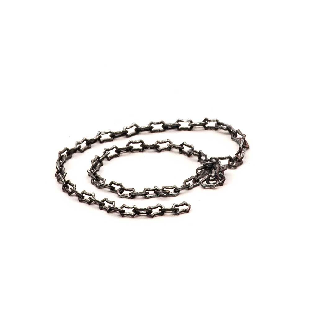 S-360 Цепь с угловатым звеном 1.5х2.0мм, толщиной 0,2мм, размер S