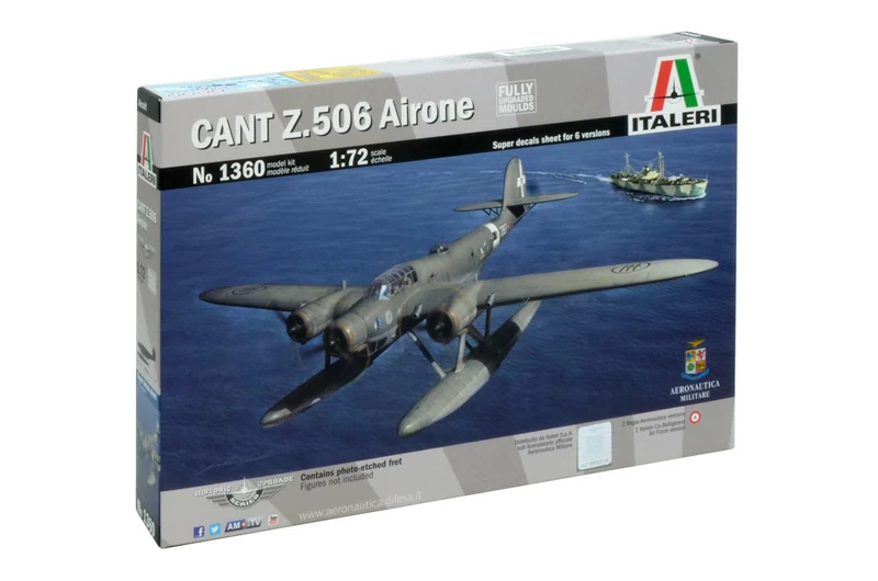 1360ИТ САМОЛЕТ CANT Z 506 AIRONE Italeri 1360ИТ САМОЛЕТ CANT Z 506 AIRONE Italeri