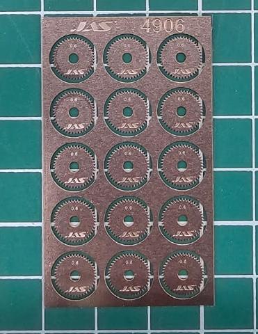 4906J Диск для ревитера  d 8.5 мм, шаг 0,6 мм, 15 шт.