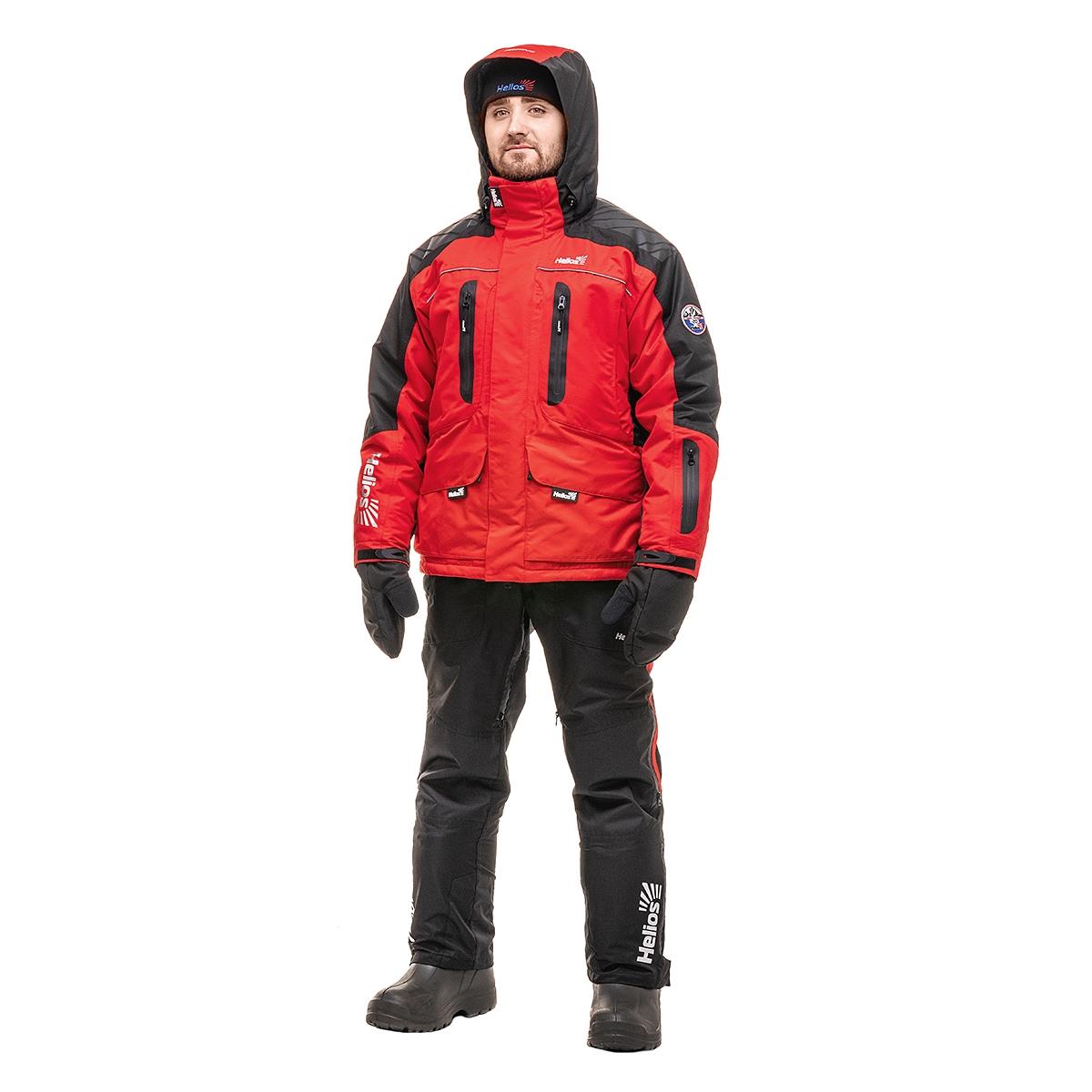 Костюм утепленный ЧЕМПИОН -20, цв.красный р.2XL 15/15 К (T-KSCH-2XL-54/176-R) Helios