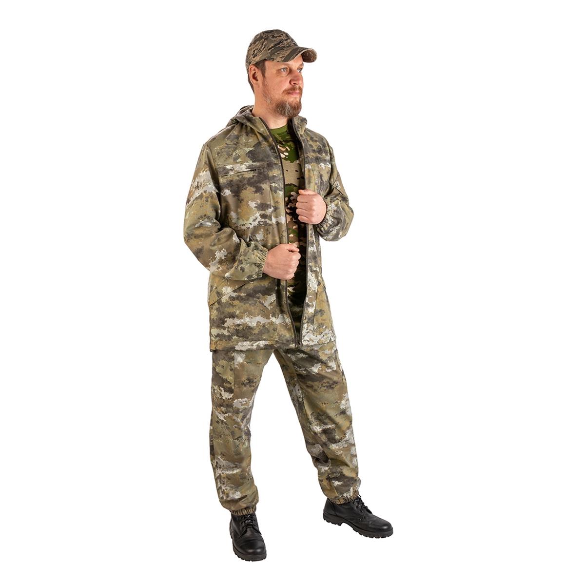 Костюм летний противомоскитный Мох, цв.КМФ Тигр р.44-46/170-176 Helios