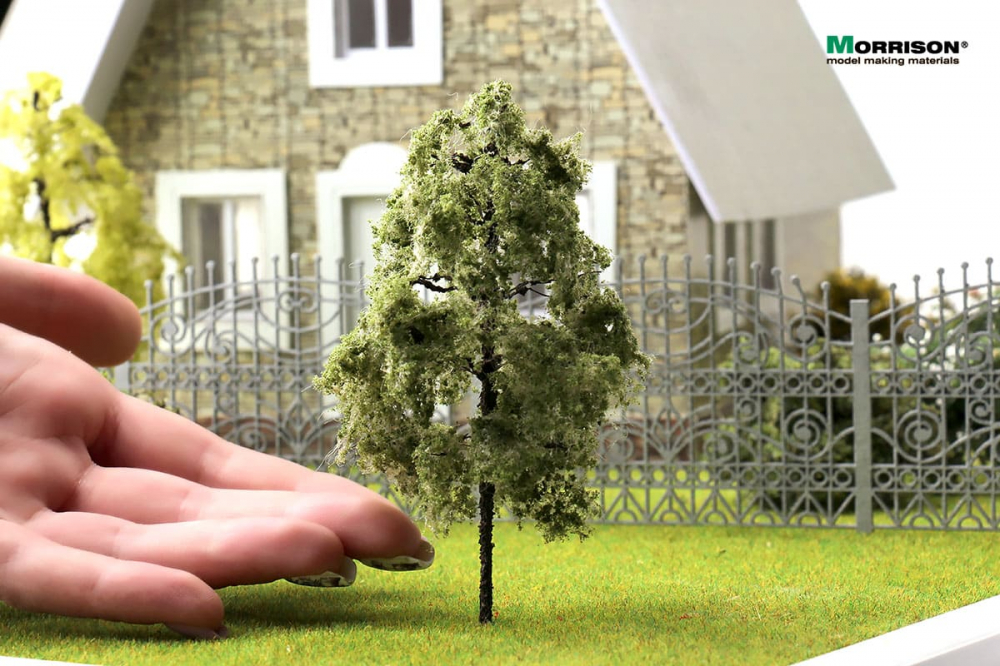 140mpd004 Маты лиственные темно-зеленые. Наб.4 шт. 9х15 см.