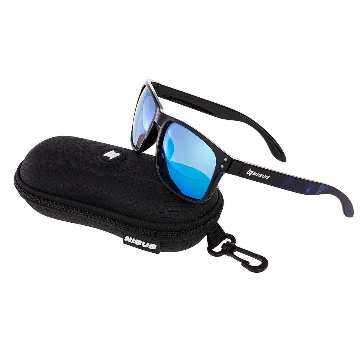 Очки поляризационные в жест.чехле (N-OP-LZ0159-1-B) Nisus