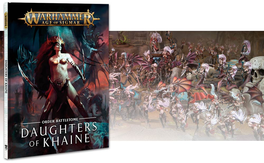 85-05-60GW Боевой Том. Дочери Кхейна (тв. обл., англ.) (Battletome: Daughters Of Khaine (HB, Eng)) 85-05-60GW Боевой Том. Дочери Кхейна (тв. обл., англ.) (Battletome: Daughters Of Khaine (HB, Eng))