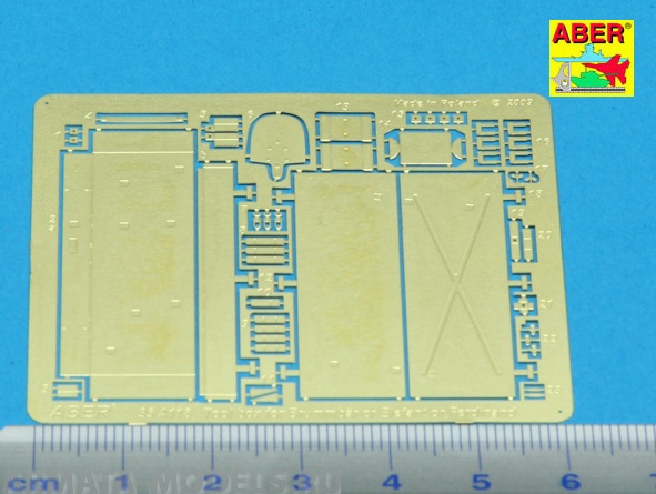 ABR-35-A118  Дополнения для  Tool box for Brummbar, Ferdinamd, Elefant для  1/35 ABR-35-A118  Дополнения для  Tool box for Brummbar, Ferdinamd, Elefant для  1/35