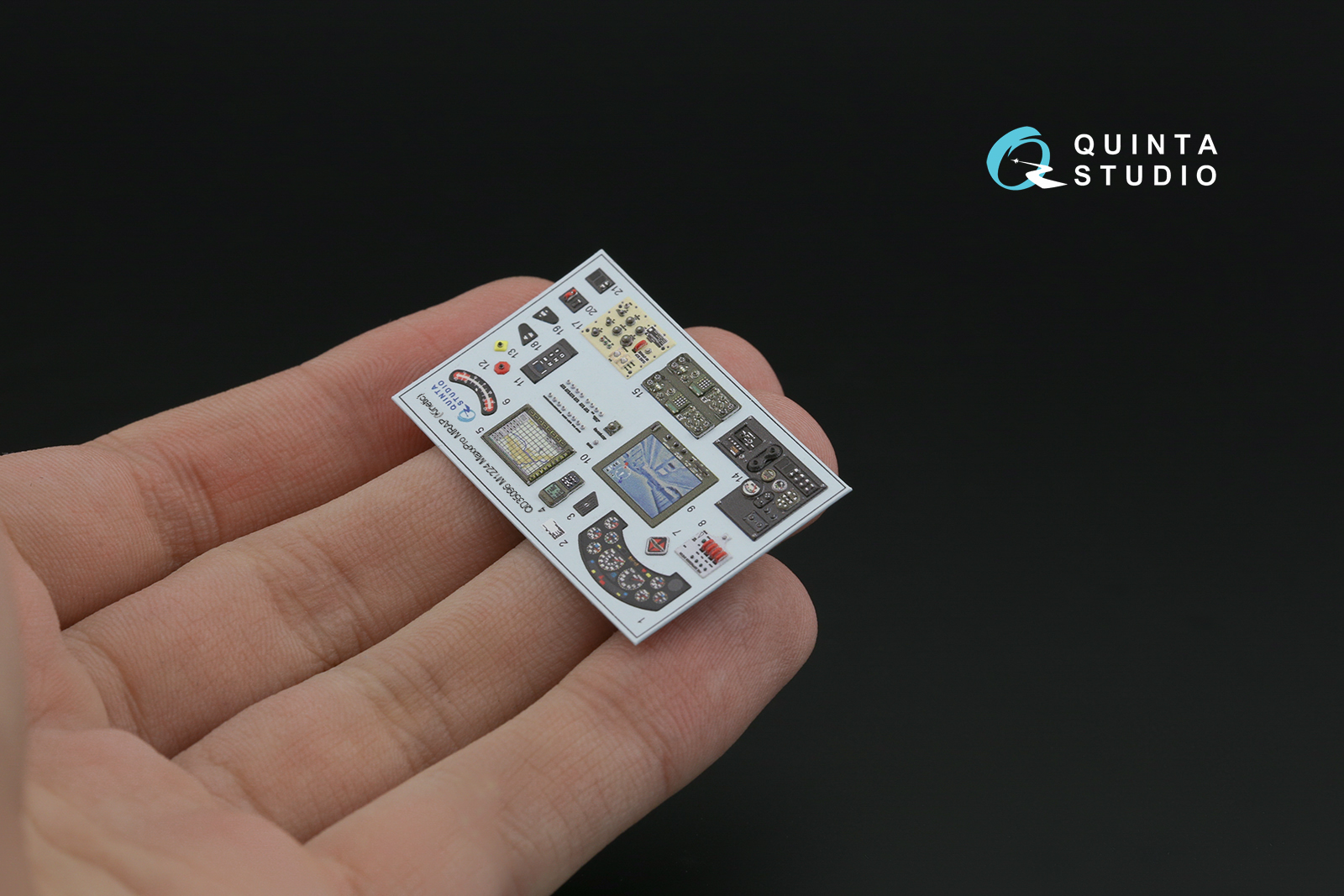 QD35096 3D Декаль интерьера кабины M1224 MaxxPro MRAP (Kinetic)