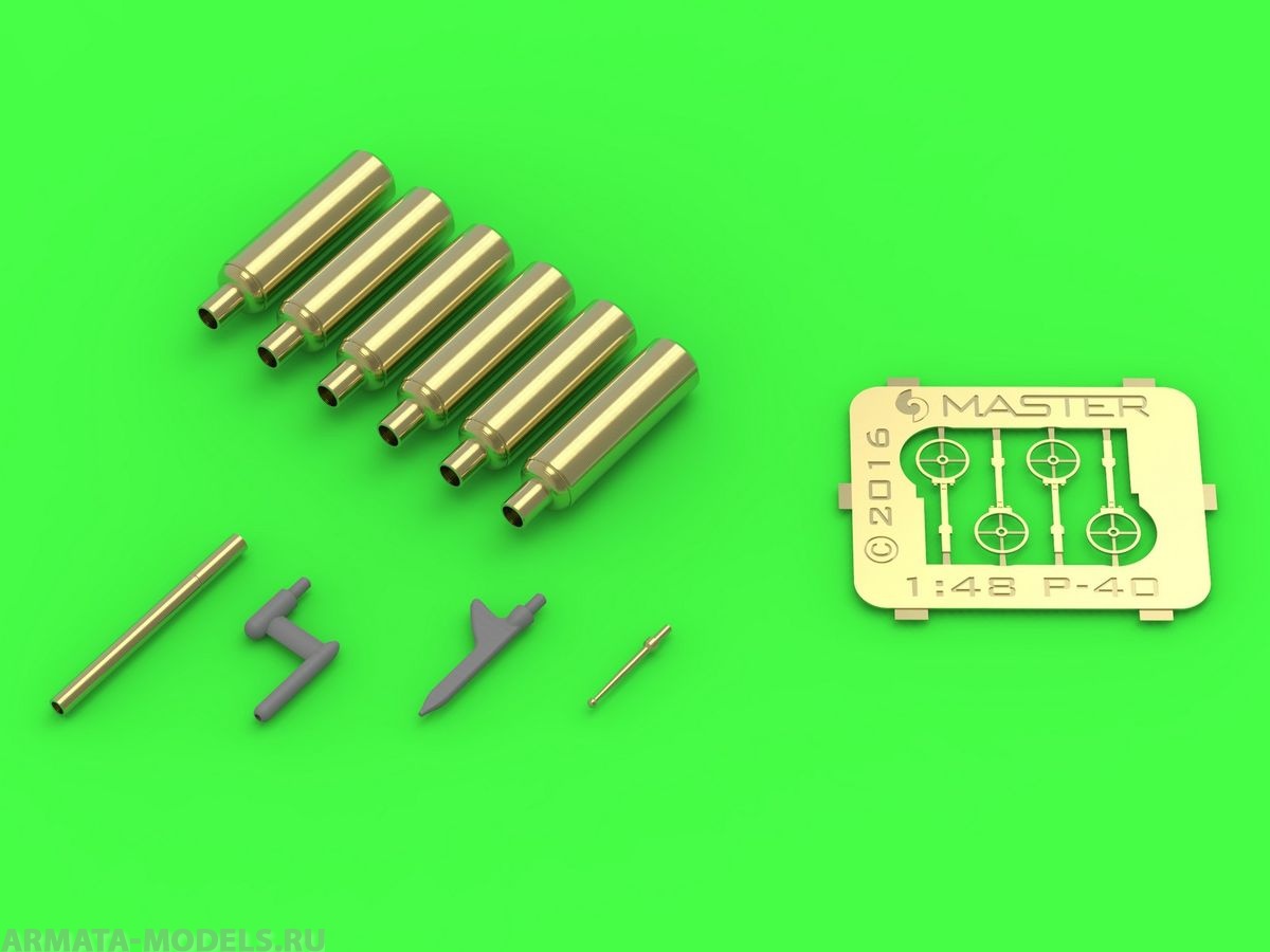 AM-48-137 Набор вооружения, прицел и ПВД для самолета Curtiss P-40 E-N AM-48-137 Набор вооружения, прицел и ПВД для самолета Curtiss P-40 E-N