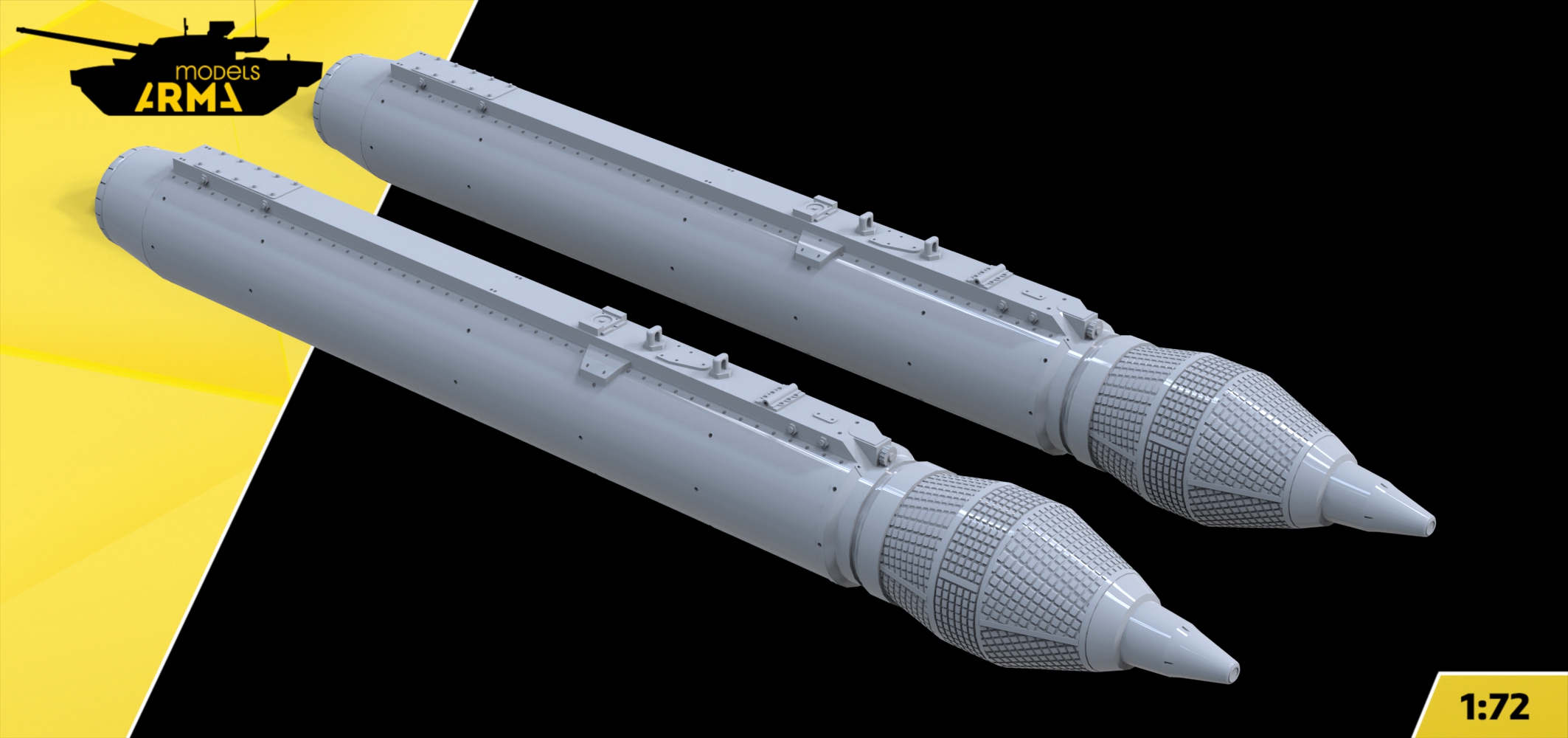 AM72539 Ракета С-25 2шт (Не для свободной продажи) Arma Models