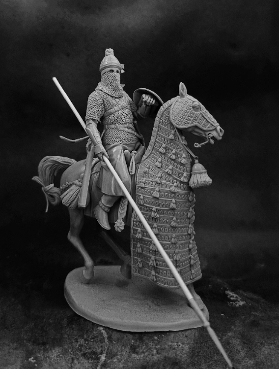 CHM-54368. Воин-саваран династии Сасанидов, 3-5 века н.э. (2 варианта голов, 2 варианта левой руки). 54 мм. Материал - смола. Chronos Miniatures CHM-54368. Воин-саваран династии Сасанидов, 3-5 века н.э. (2 варианта голов, 2 варианта левой руки). 54 мм. Материал - смола. Chronos Miniatures