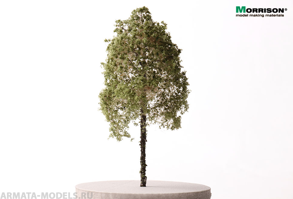 011dup010 10 см. Лиственное дерево для макета