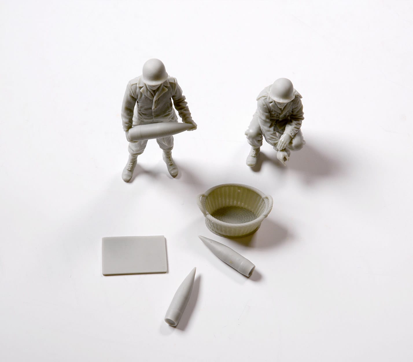 MP35-416 Пластиковые фигуры Easter Gifts WWII U.S. Artillery Crew MIG Productions