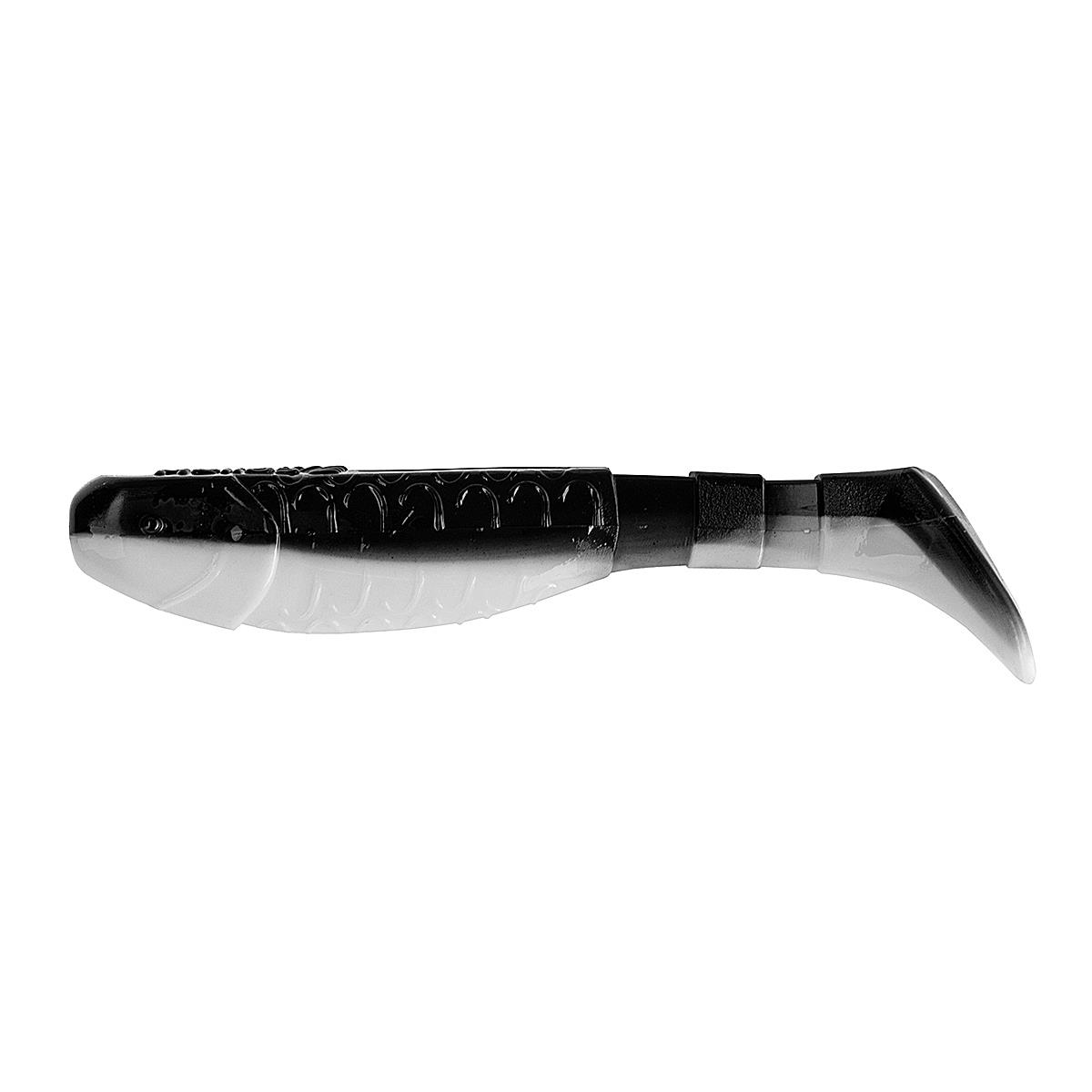 Виброхвост Chubby 3,55"/9 см Black & White 5шт. (HS-4-023) Helios Виброхвост Chubby 3,55"/9 см Black & White 5шт. (HS-4-023) Helios