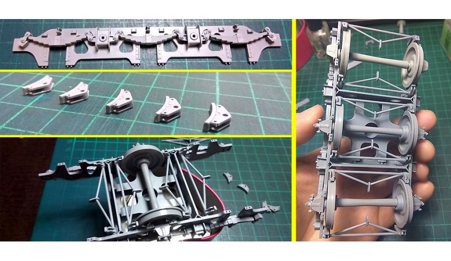 35A05SBR Genuine SSyms - German Railway SCHWERER PLATTFORMWAGEN 6-Осный 80 тонн (Precision Pro Edition) Sabre