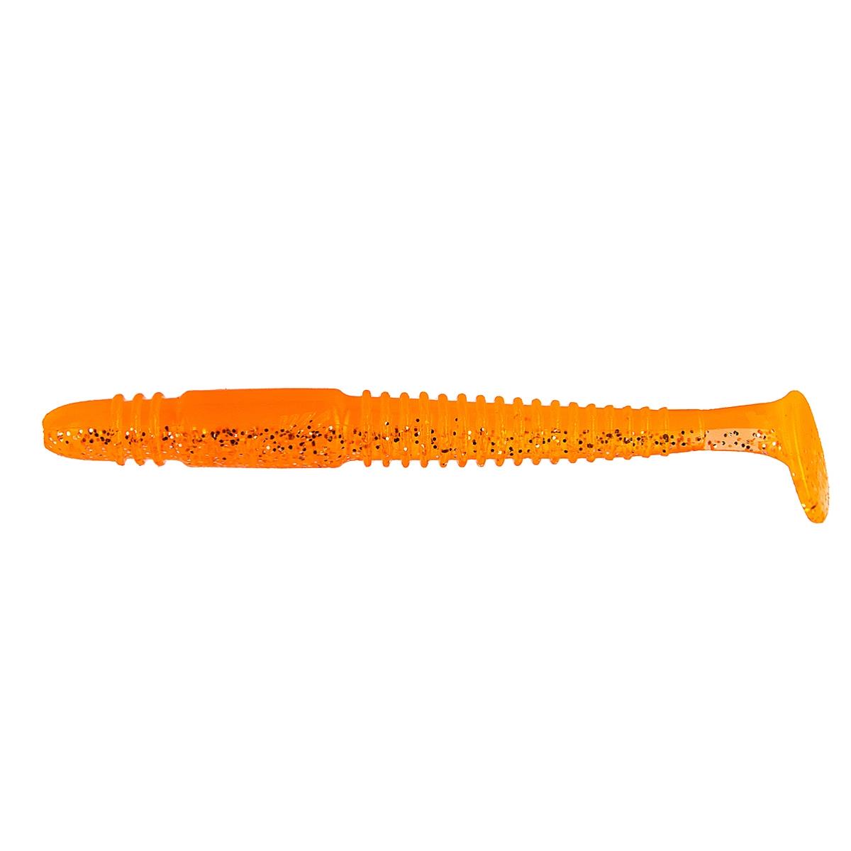 Виброхвост Minoga 3,75"/9.5 см Orange & Sparkles 5шт. (HS-17-022) Helios Виброхвост Minoga 3,75"/9.5 см Orange & Sparkles 5шт. (HS-17-022) Helios