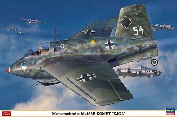 08248 Самолет Me163B Comet  Second Preliminary Combat Air Defense Corps (HASEGAWA) 1/32 08248 Самолет Me163B Comet  Second Preliminary Combat Air Defense Corps (HASEGAWA) 1/32