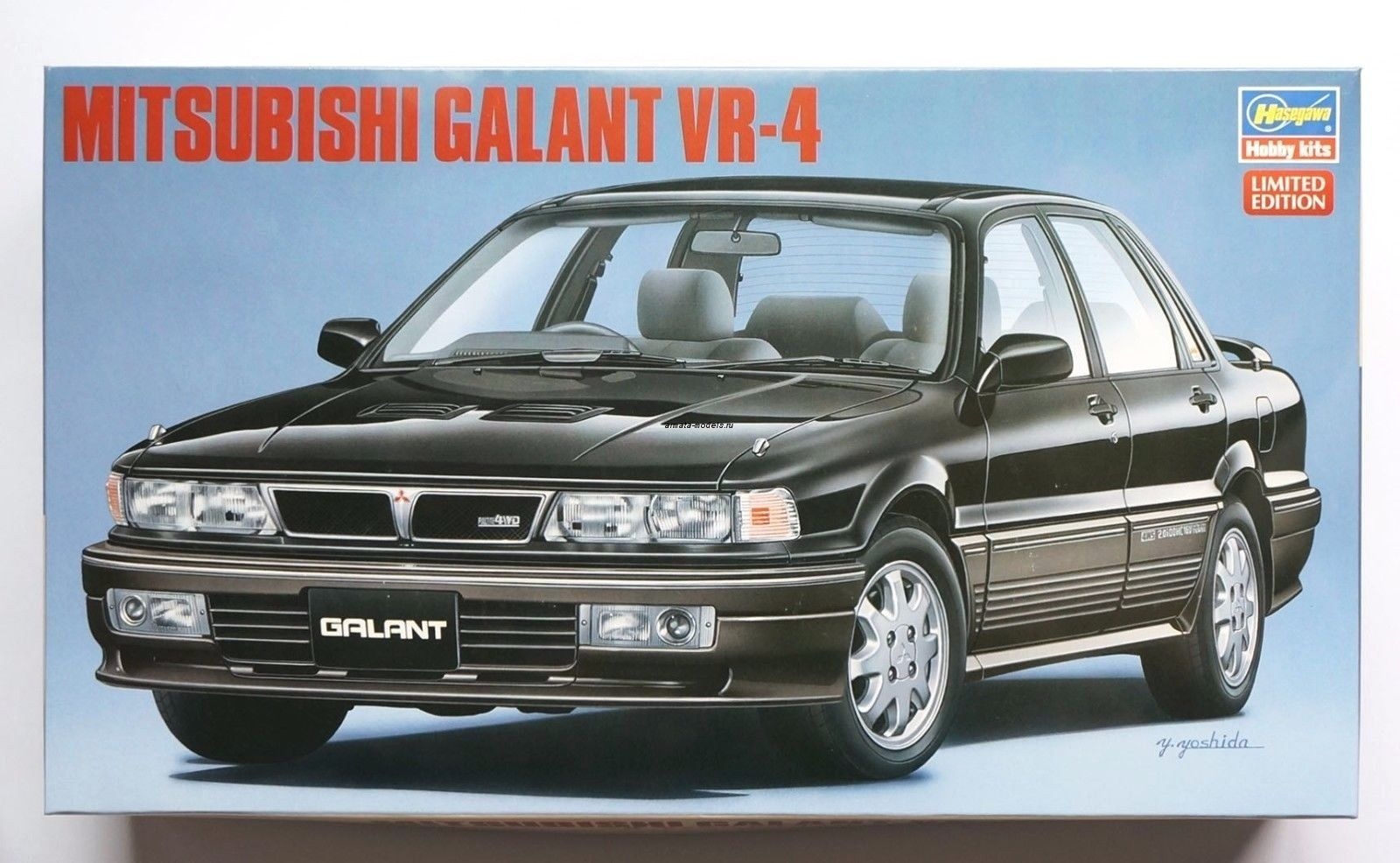 20292  Автомобиль MITSUBISHI GALANT VR-4 (HASEGAWA) 1/24 20292  Автомобиль MITSUBISHI GALANT VR-4 (HASEGAWA) 1/24