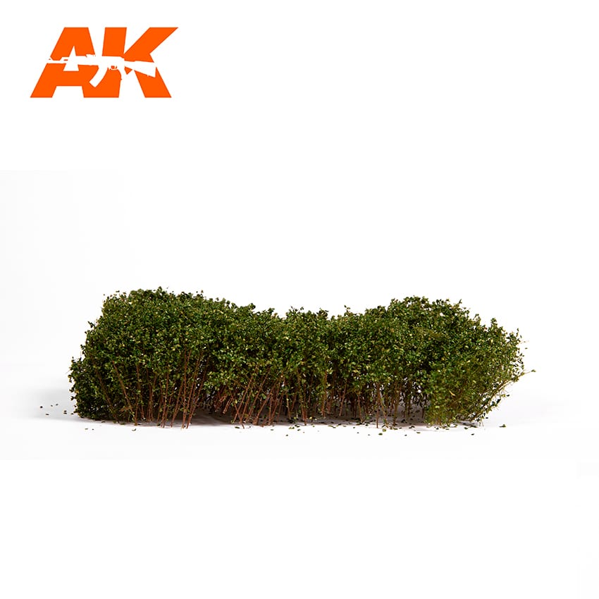 AK8166 Имитация листвы для макетов и диорам SUMMER GREEN SHRUBBERIES