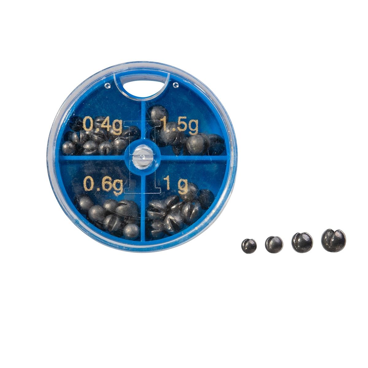 Набор грузил из мягкого свинца (40 гр, 4 вида) (PR-NG-40-4)( цена указана за упаковку, в количестве 10шт.)