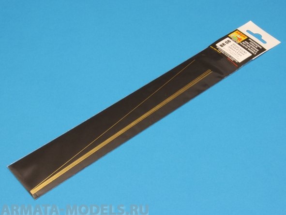 ABR-BR-08  Дополнения для  Brass  round rods ? 0,8mm length 250mm x 6 pcs. для ABR-BR-08  Дополнения для  Brass  round rods ? 0,8mm length 250mm x 6 pcs. для