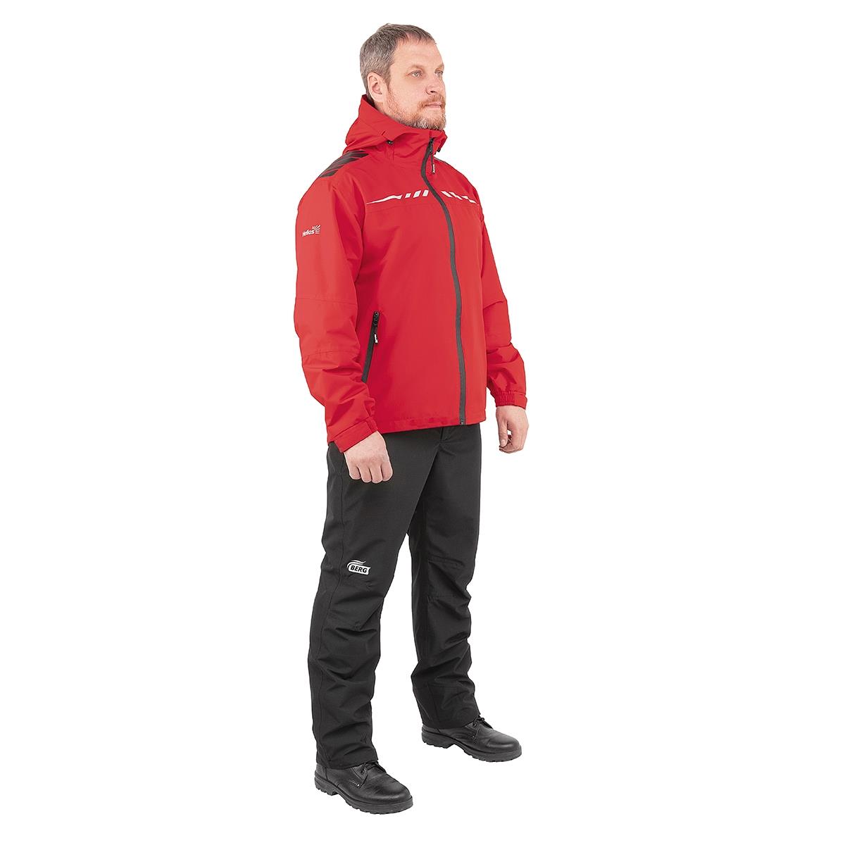 Костюм мембранный BERG красный 5/5К р.L (T-KSB-L-50/176-R) Helios