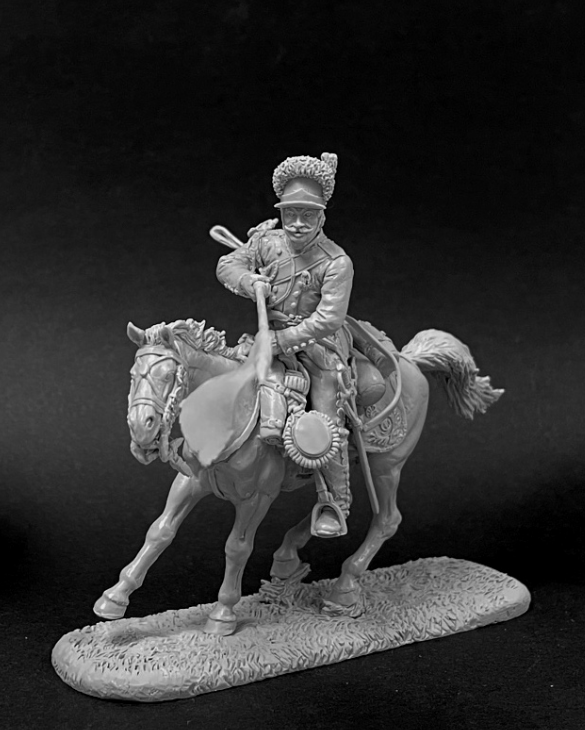 CHM-54240(М). Квартермистр Смоленского драгунского полка, Россия 1790-96 гг. 54 мм. Материал -белый металл. Chronos Miniatures CHM-54240(М). Квартермистр Смоленского драгунского полка, Россия 1790-96 гг. 54 мм. Материал -белый металл. Chronos Miniatures